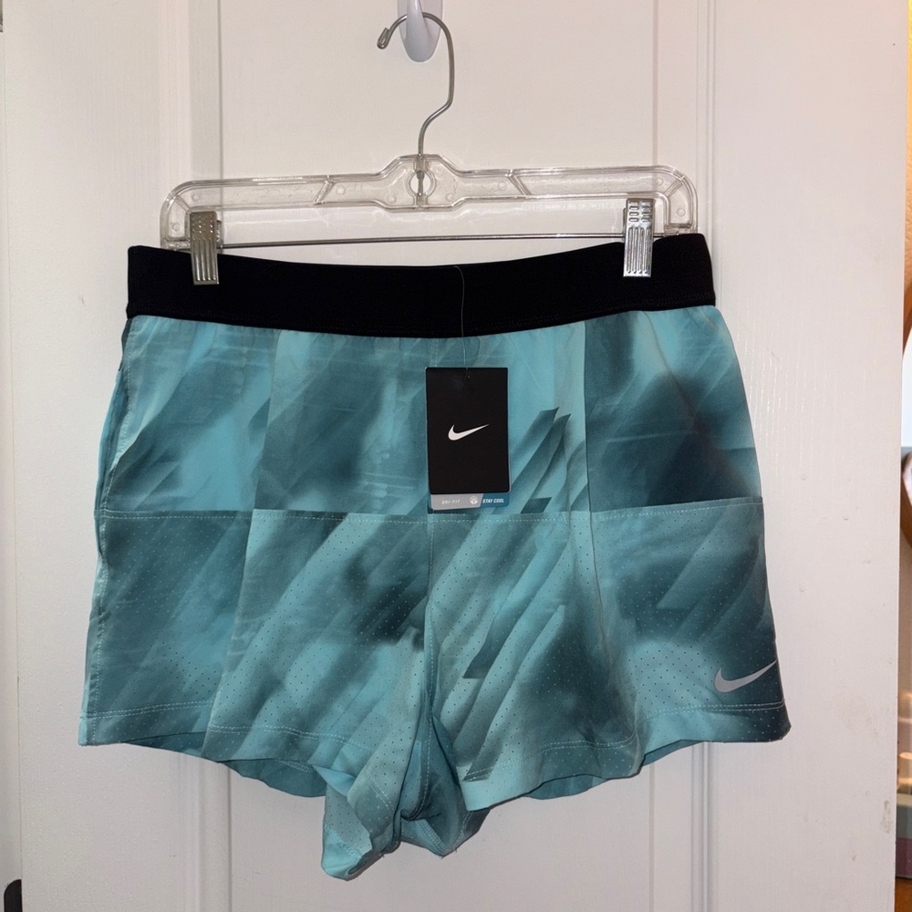 Nike Dri-FIT Blue and Black Shorts